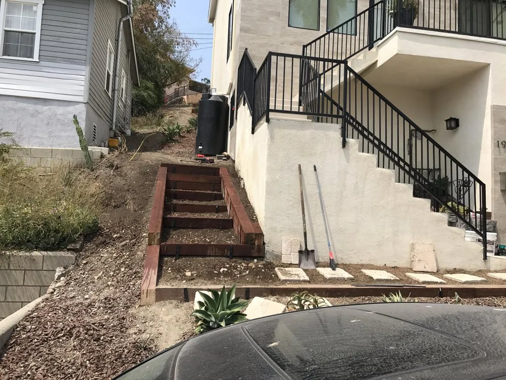 Local lawn mowing service in Long Beach, CA by A+ Landscaping