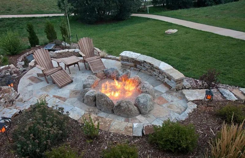 Top-rated residential landscaping in Des Moines, IA by A+ Lawn & Landscape