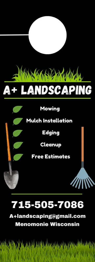 Trusted lawn mowing service for year-round maintenance in Menomonie, WI by A+ Lawn and Landscape