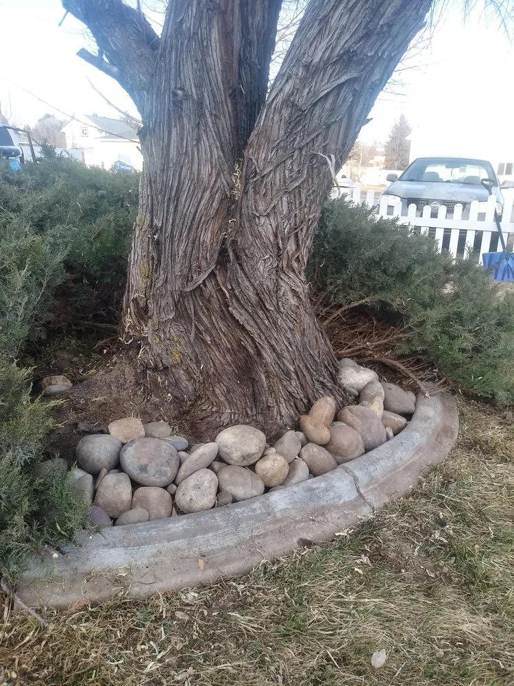 Professional garden landscaping in Iona, ID by A+ Lawn Pro