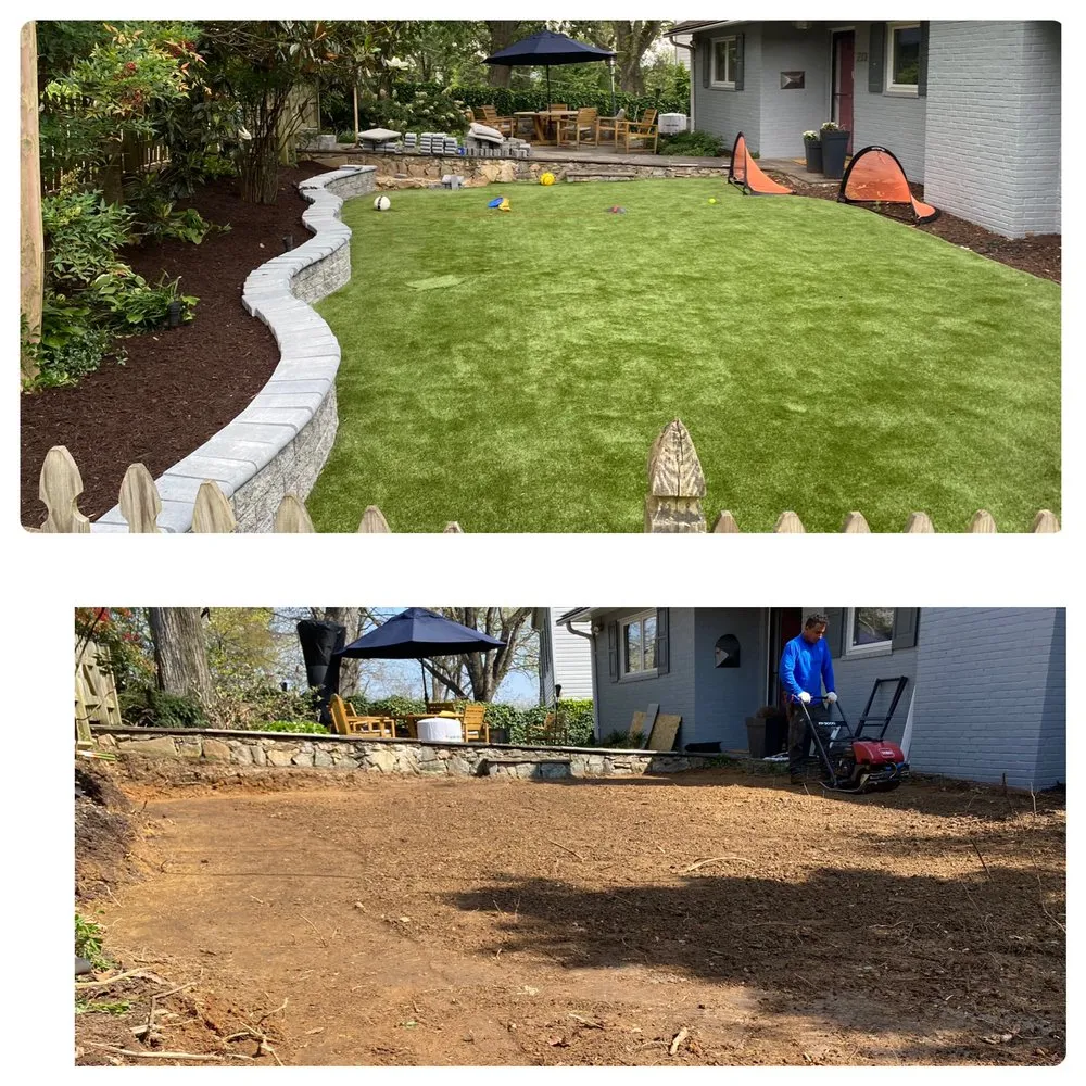 Affordable landscape design in Arlington, VA by A lawn Services