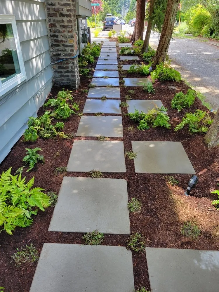Local outdoor landscaping for residential properties across Kent, WA - A+ Lawncare