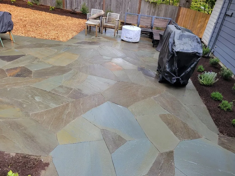 Professional residential landscaping with custom design across Kent, WA - A+ Lawncare