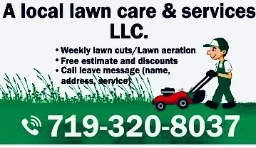 Local yard maintenance for outdoor upgrades in Pueblo, CO by A Local Lawn Care & Service’s