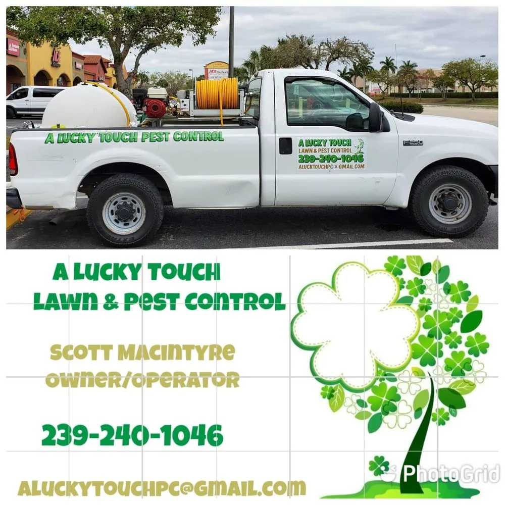 Professional garden landscaping in Cape Coral, FL by A Lucky Touch Lawn & Pest Control