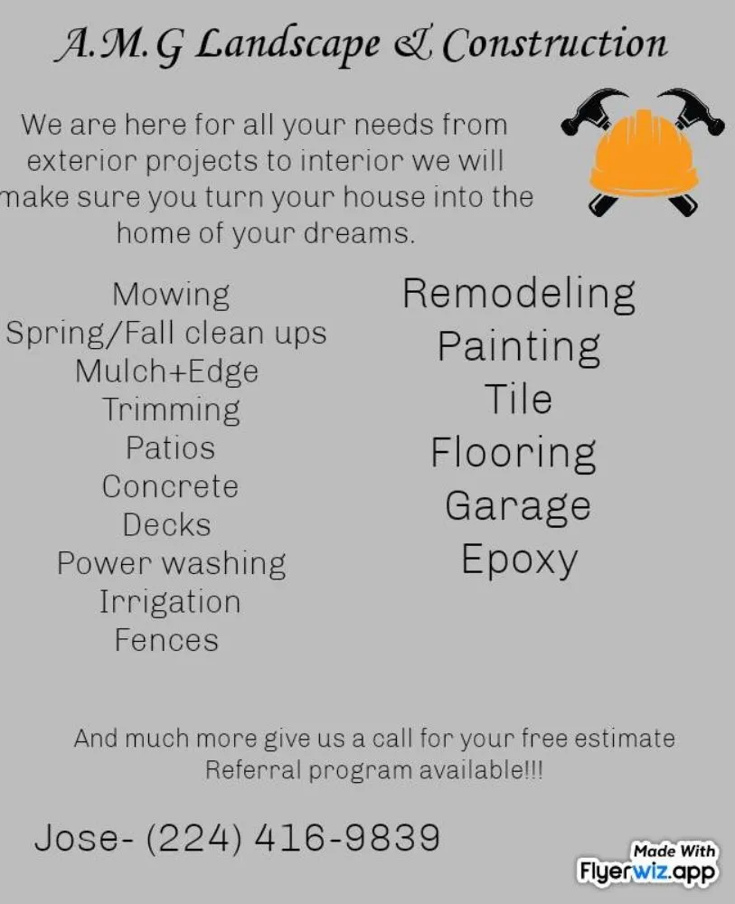 Expert residential landscaping in Carpentersville, IL by A M G Landscape & Construction