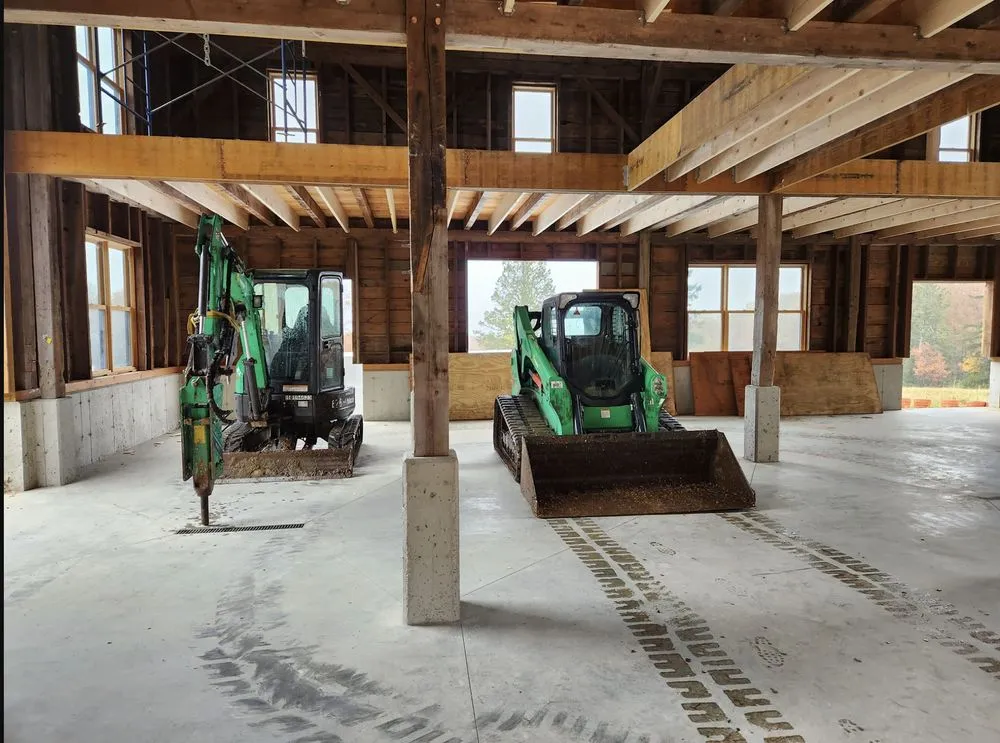 Custom lawn mowing service in Alton, ME - A M Smart construction