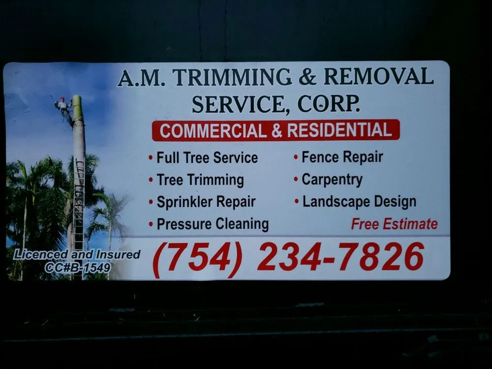 Trusted landscape installation with custom design across Fort Lauderdale, FL - A M Trimming and Removal Service
