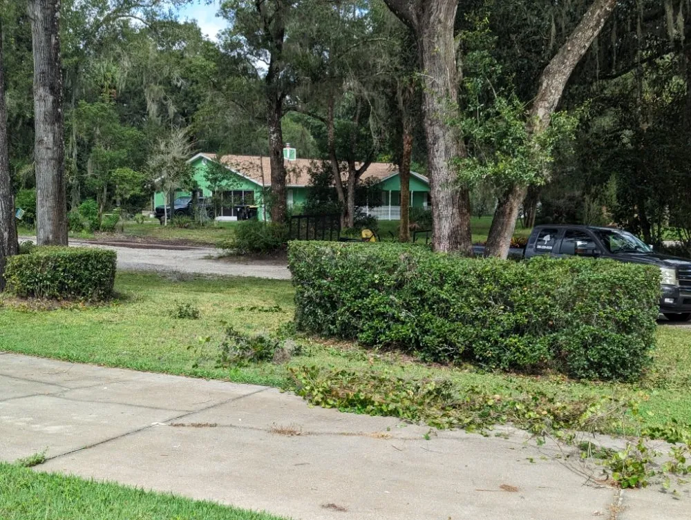 Top-rated garden landscaping for homes in Deltona, FL by A Man Da's It Better