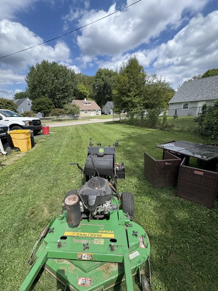 Expert lawn mowing service with custom design across Morrisville, PA - A Mann Everything