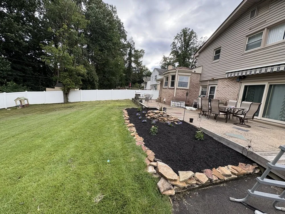 Local residential landscaping for homes in Morrisville, PA by A Mann Everything