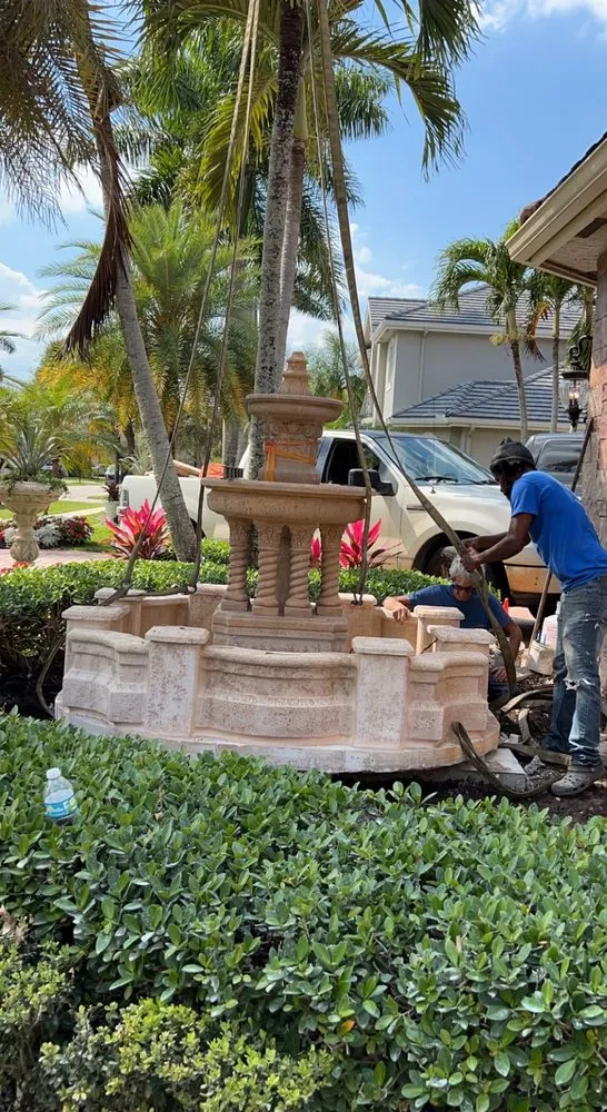 Custom lawn care service for residential properties across Boynton Beach, FL - A Martinez Lawn Care & Landscaping Services