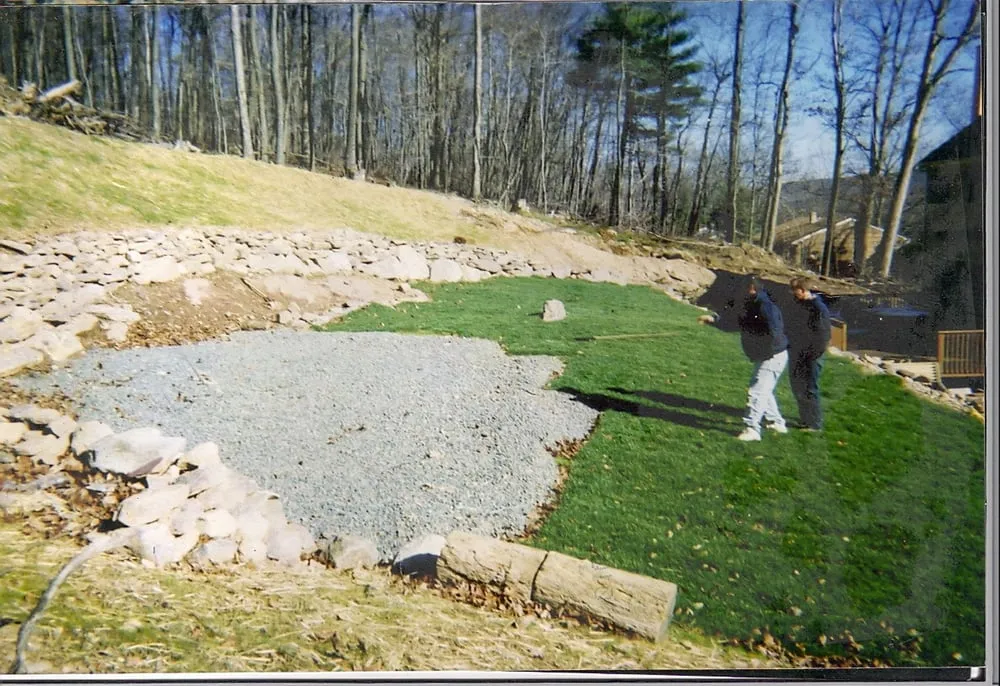 Trusted yard maintenance with custom design in Hopatcong, NJ by A. Merolle Excavating