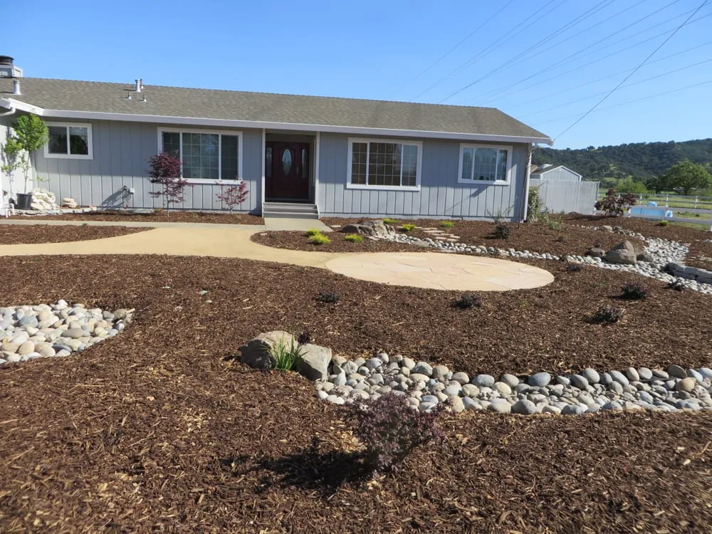 Local garden landscaping for beautiful yards in Morgan Hill, CA by A Munoz Landscape Construction