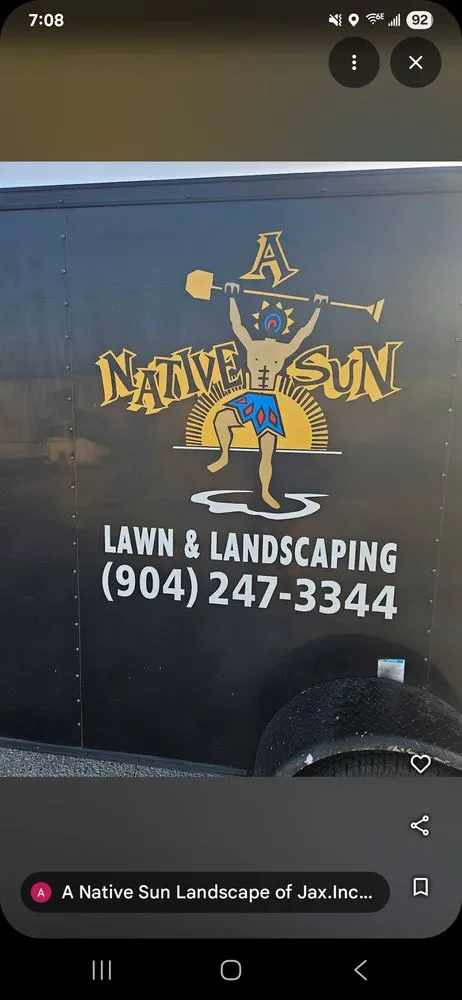 Local outdoor landscaping in Atlantic Beach, FL - A Native Sun Landscape Services