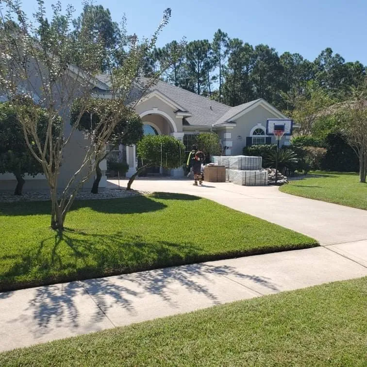 Reliable landscape installation in Jacksonville, FL by A New Day Lawn & Maintenance
