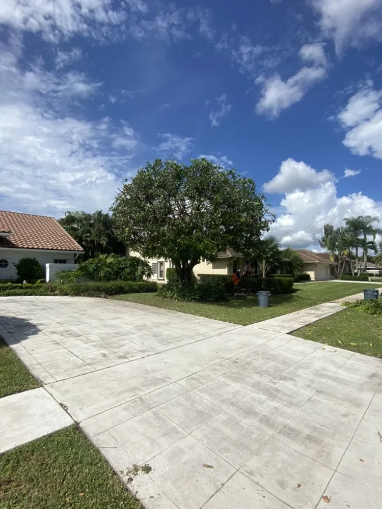 Professional lawn mowing service for year-round maintenance across Loxahatchee, FL - A New Leaf Landscaping