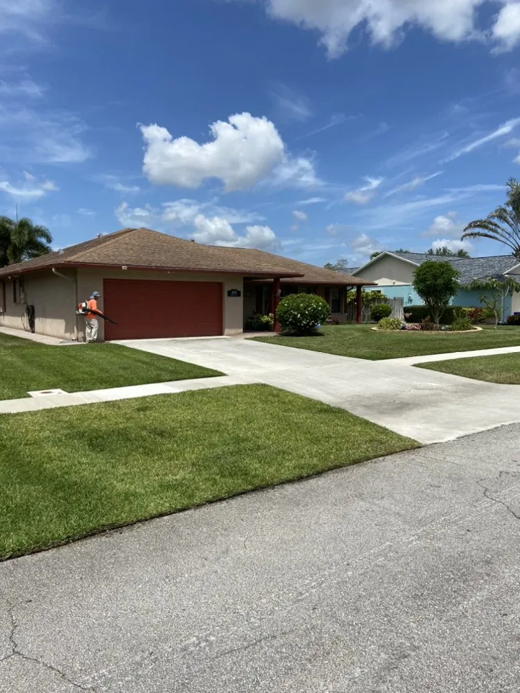Professional landscape installation in Loxahatchee, FL - A New Leaf Landscaping