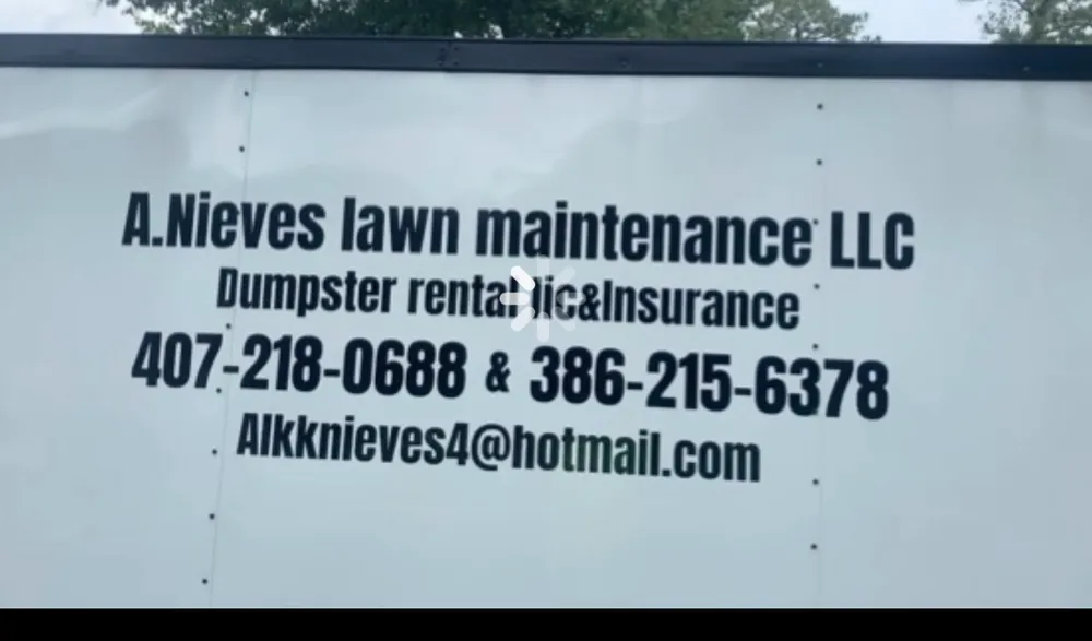 Affordable garden landscaping in Deltona, FL by A. Nieves lawn maintenance and Dumpster rental