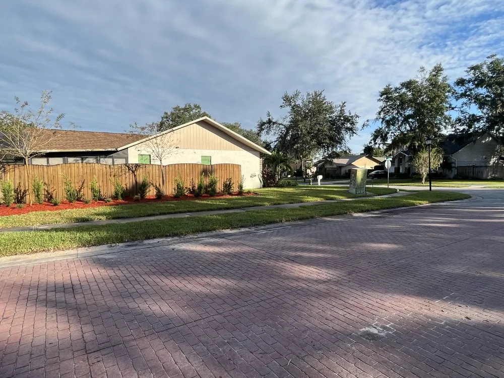 Reliable landscape installation in Orlando, FL by A one lawncare