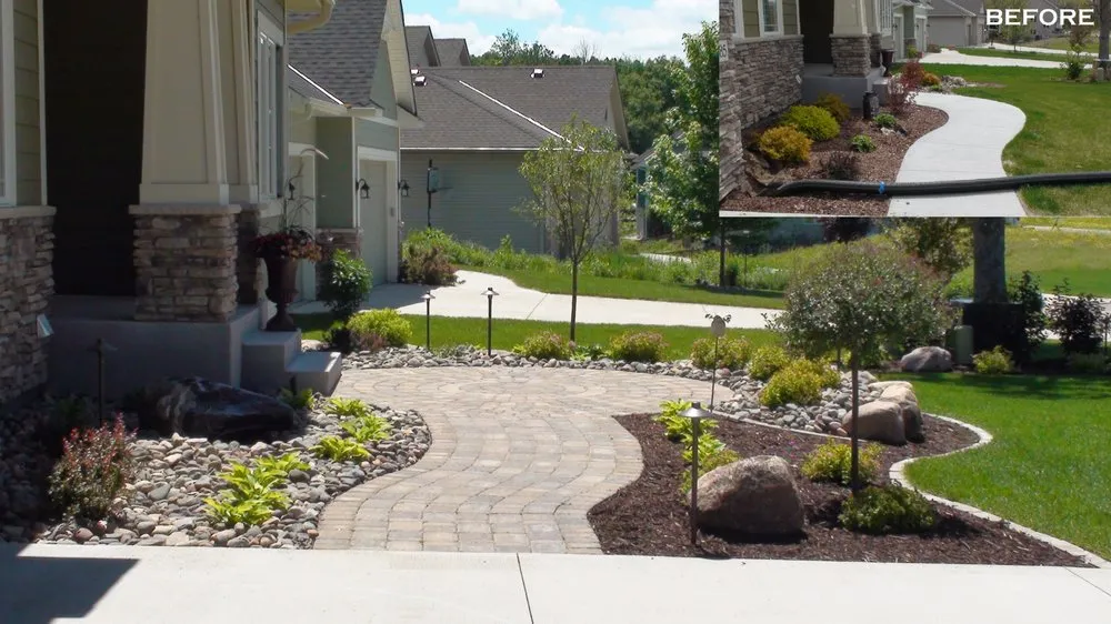 Trusted residential landscaping experts serving Andover, MN - A+ Outdoor Services