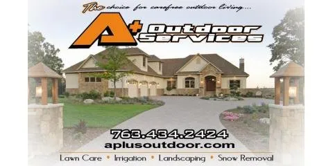 Trusted outdoor landscaping in Andover, MN - A+ Outdoor Services