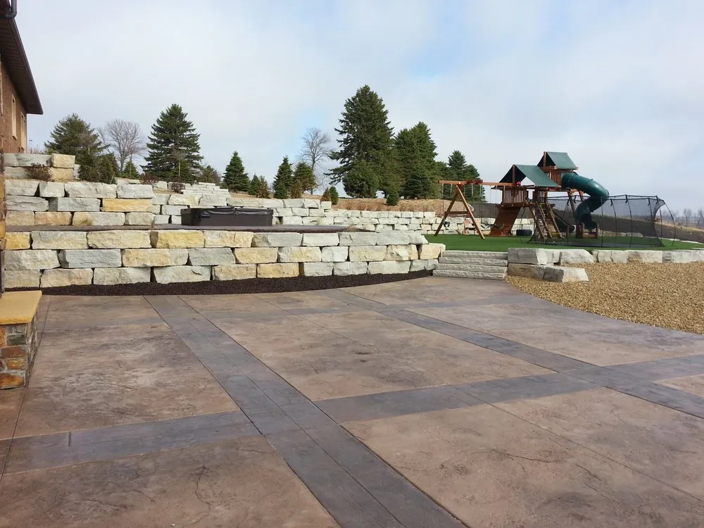 Affordable landscape installation near you in Andover, MN by A+ Outdoor Services