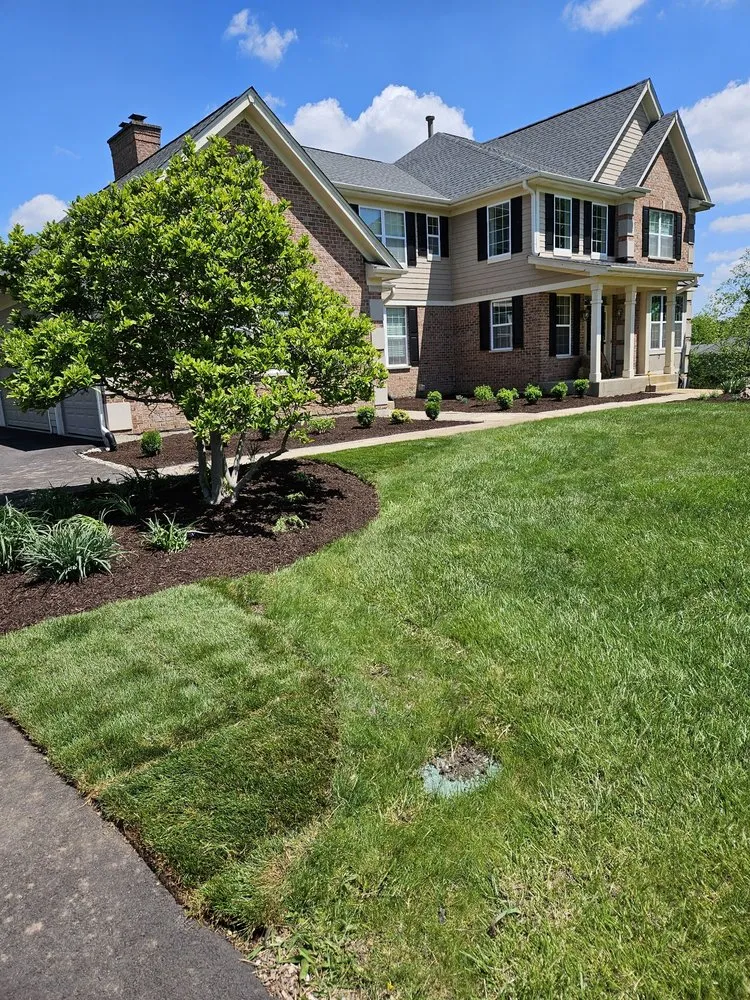 Custom landscape installation for beautiful yards in McHenry, IL by A P Landscaping & Design