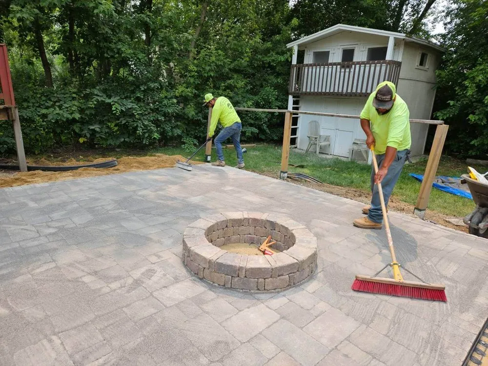 Local yard cleanup service with custom design across McHenry, IL - A P Landscaping & Design