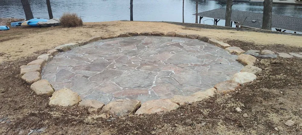 Custom garden landscaping in Bella Vista, AR by A Personal Touch Landscape and Lawn Care