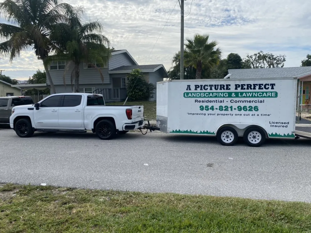 Professional garden landscaping in Pompano Beach, FL by A Picture Perfect Landscaping
