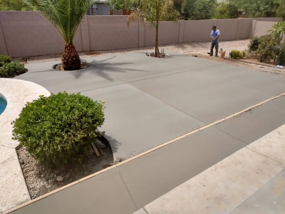 Trusted landscaping services for beautiful yards across Queen Creek, AZ - A Plus Concrete