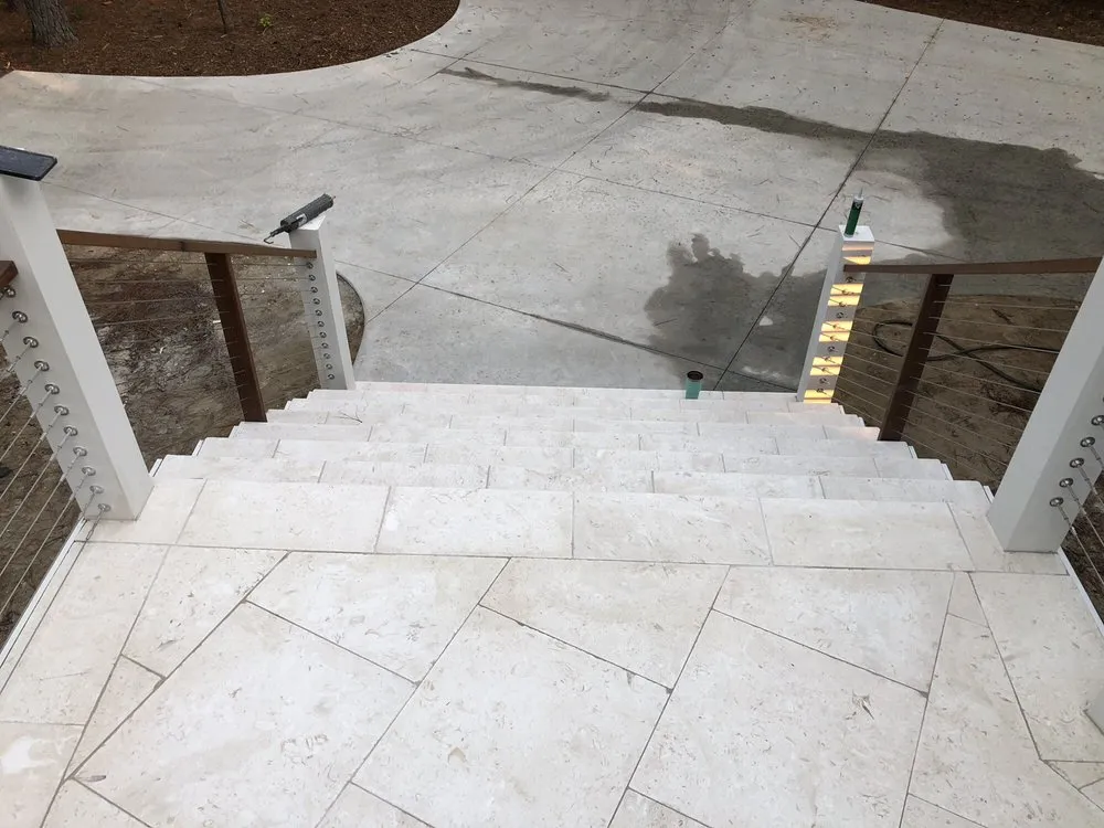 Professional residential landscaping with custom design in Charleston, SC by A Plus Landscape Services