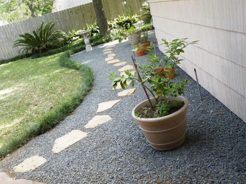 Custom lawn care service in Houston, TX by A Plus Landscaping