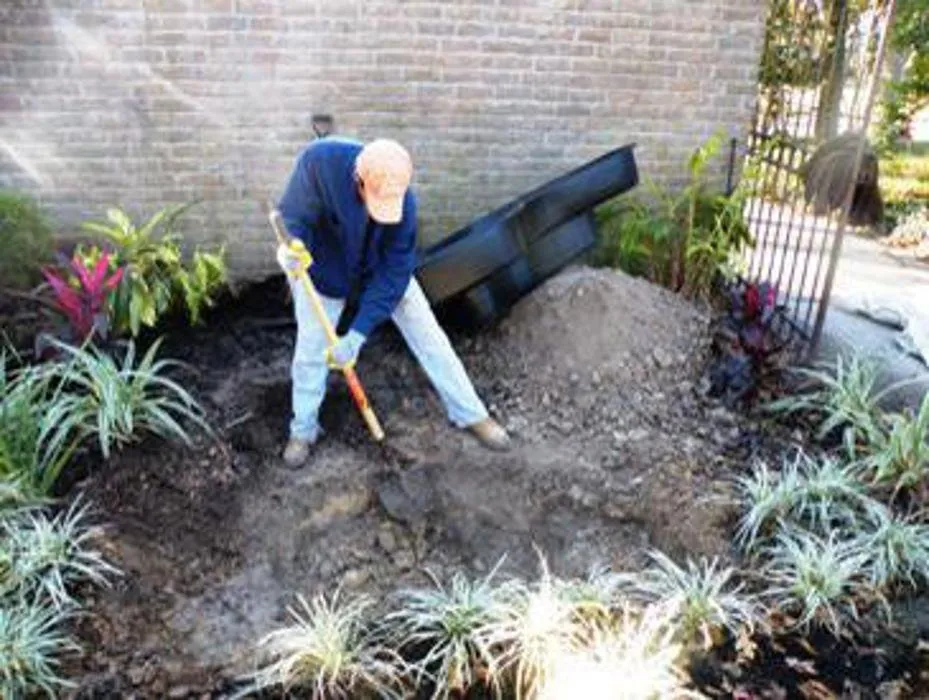 Affordable garden landscaping with custom design in Houston, TX by A Plus Landscaping