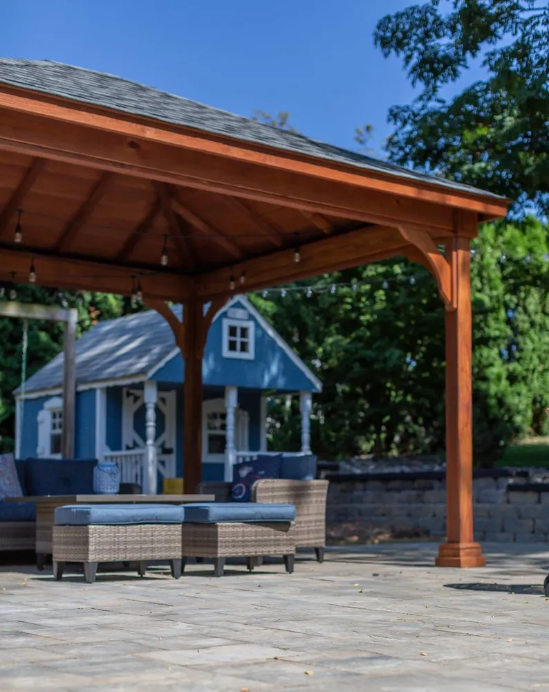 Custom landscape design in Reinholds, PA - A Plus Landscaping