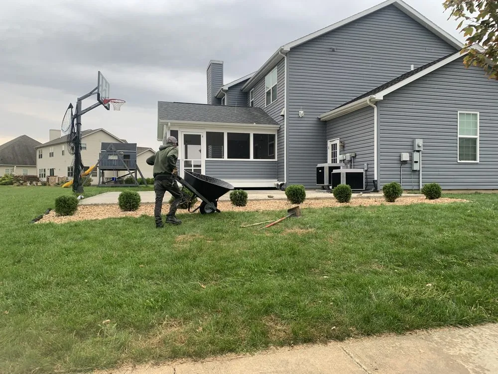 Reliable landscape installation for year-round maintenance in Lafayette, IN by A Plus Lawn Care and Landscaping