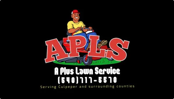 A Plus Lawn Service Logo