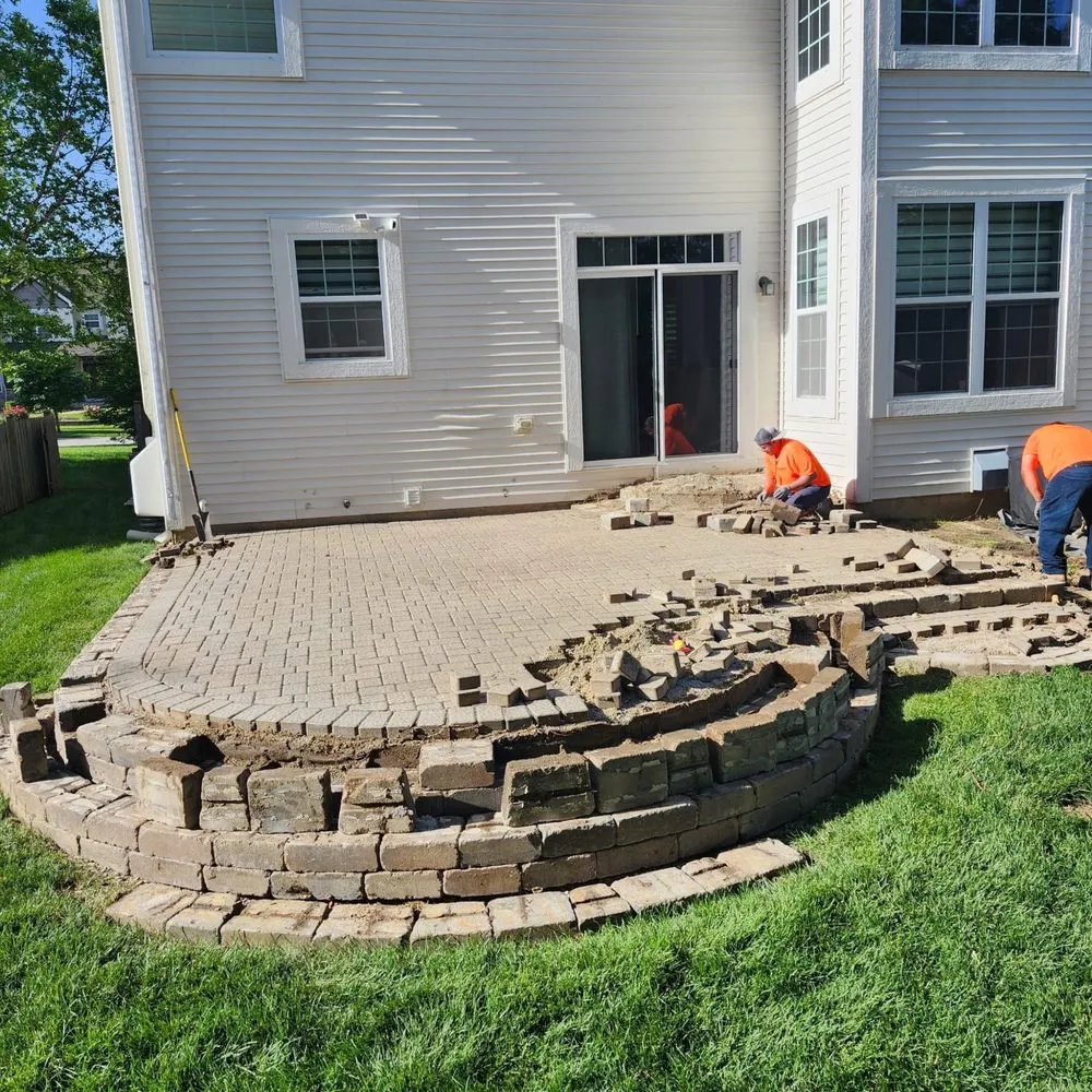 Expert lawn mowing service for beautiful yards in Elgin, IL by A Plus Remodeling