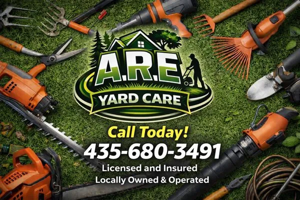 A R E Yard Care Logo
