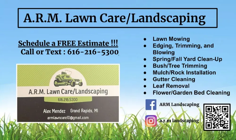 Trusted lawn mowing service for year-round maintenance in Wyoming, MI by A R M Lawn Care