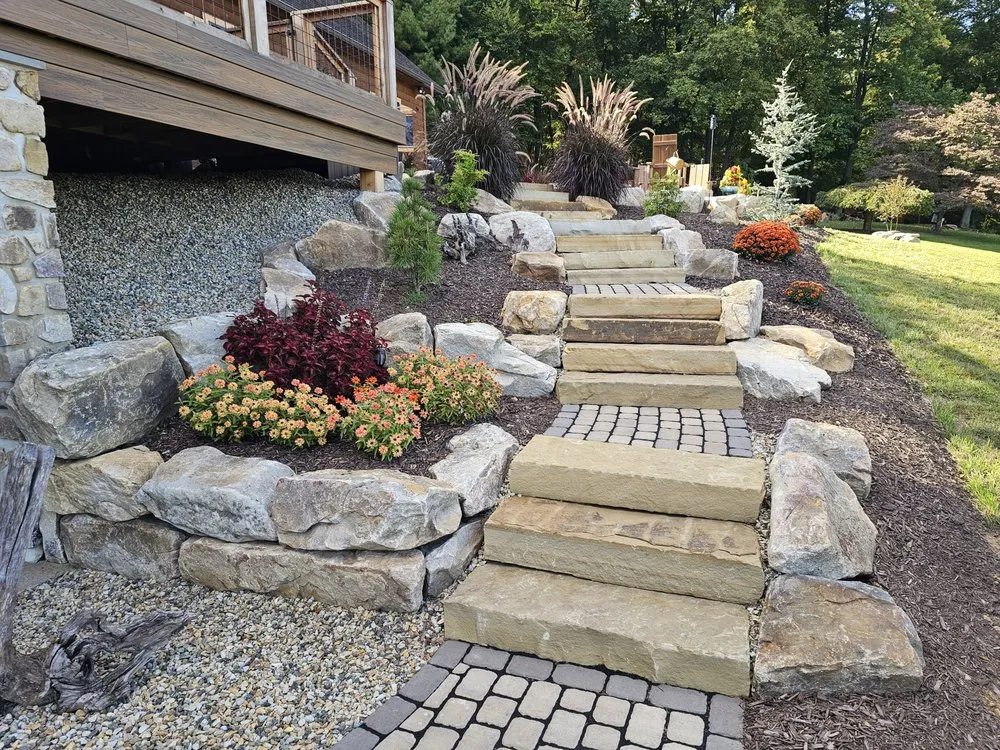 Professional landscape installation in Boyertown, PA - A R Shane Hardscapes
