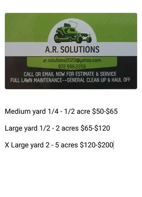A R Solutions Logo