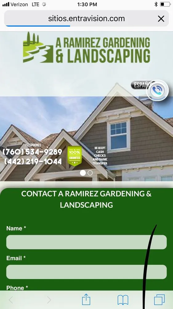 Reliable landscape design in Cathedral City, CA - A Ramirez Gardening and Landscaping