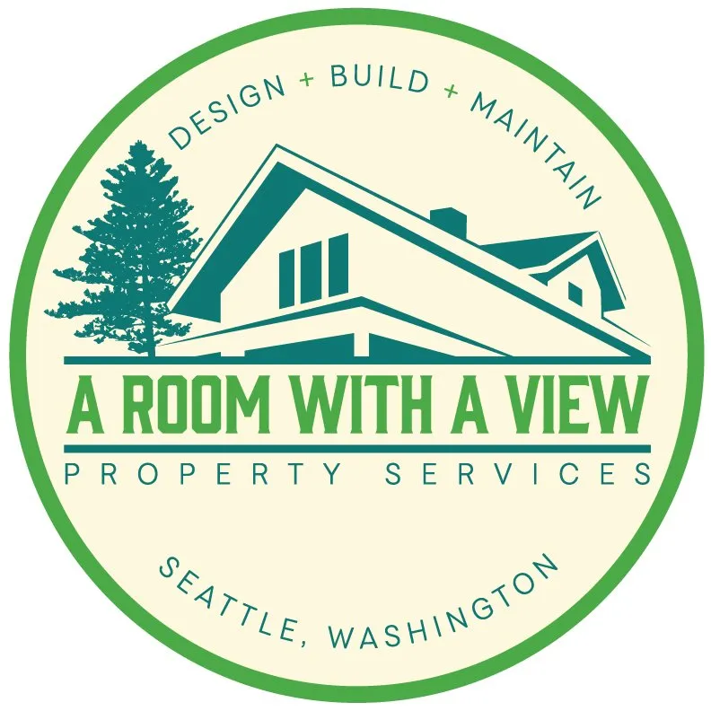 Custom landscape installation in Seattle, WA by A Room With a View Property Services