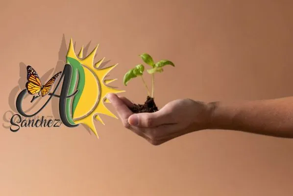 A Sanchez Landscaping Logo