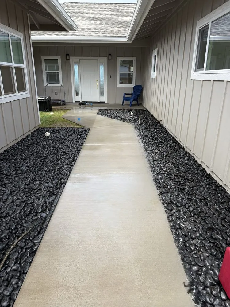 Custom landscape design in Makawao, HI by A+ Service Hawaii