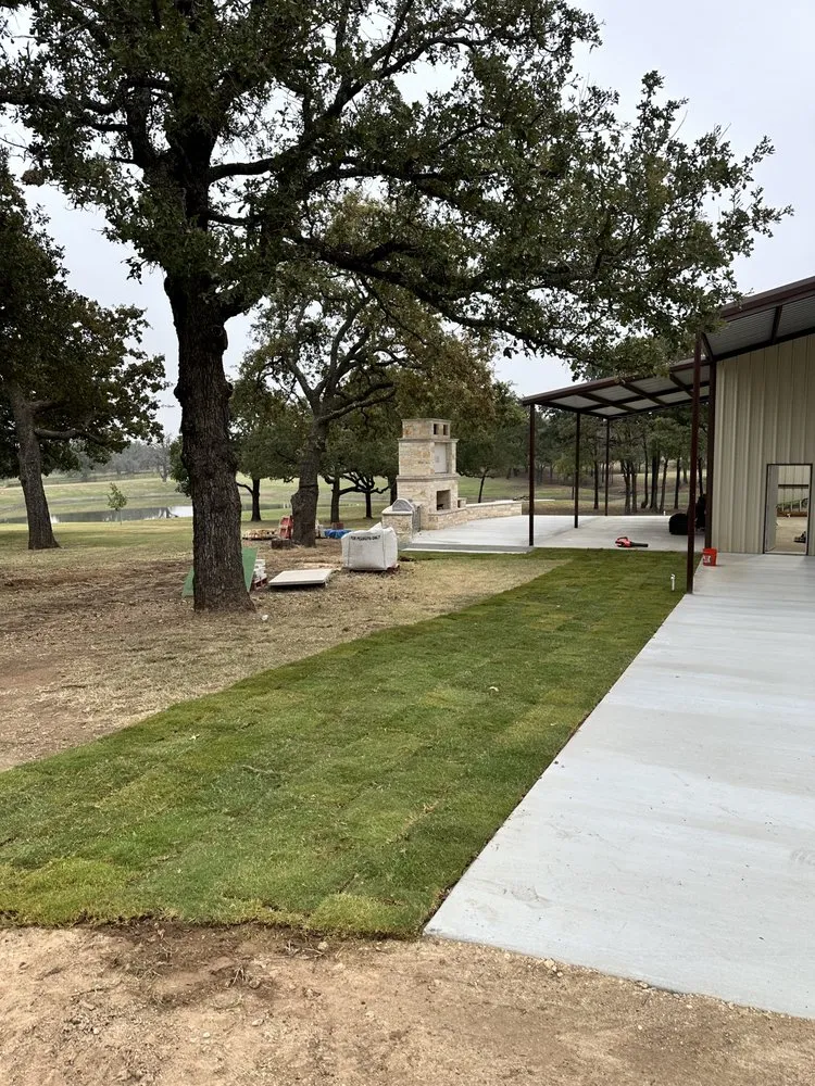 Expert landscaping services for outdoor upgrades in Granbury, TX by A Services