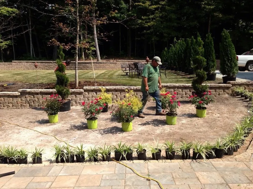 Reliable outdoor landscaping in Summerfield, NC by A Sharper Image