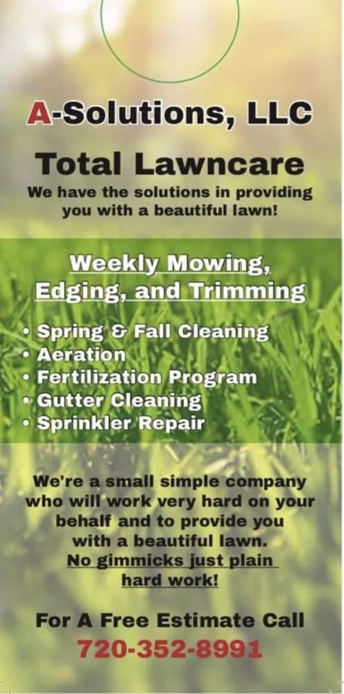 Top-rated lawn care service for outdoor upgrades across Denver, CO - A Solutions
